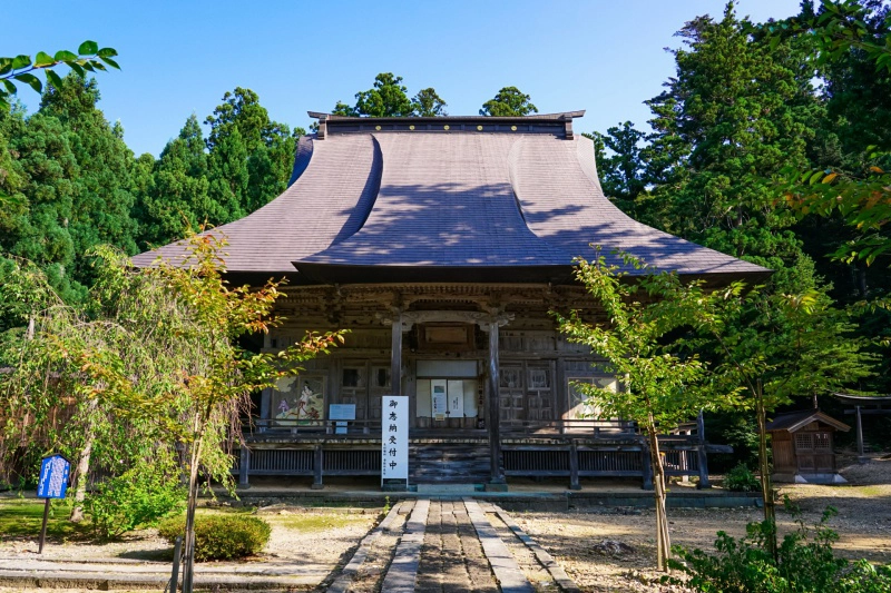 お寺の正面